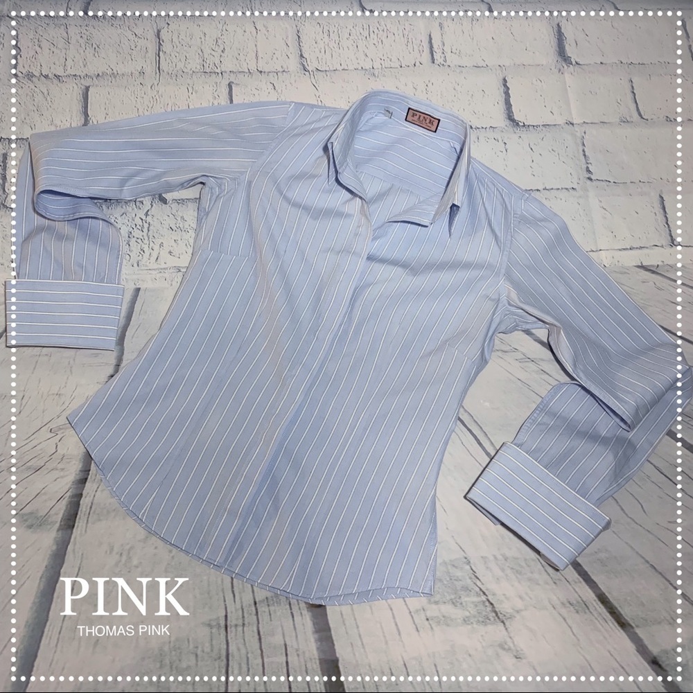 Pink THOMAS PINK JERMYN STREET LONDON Button Down